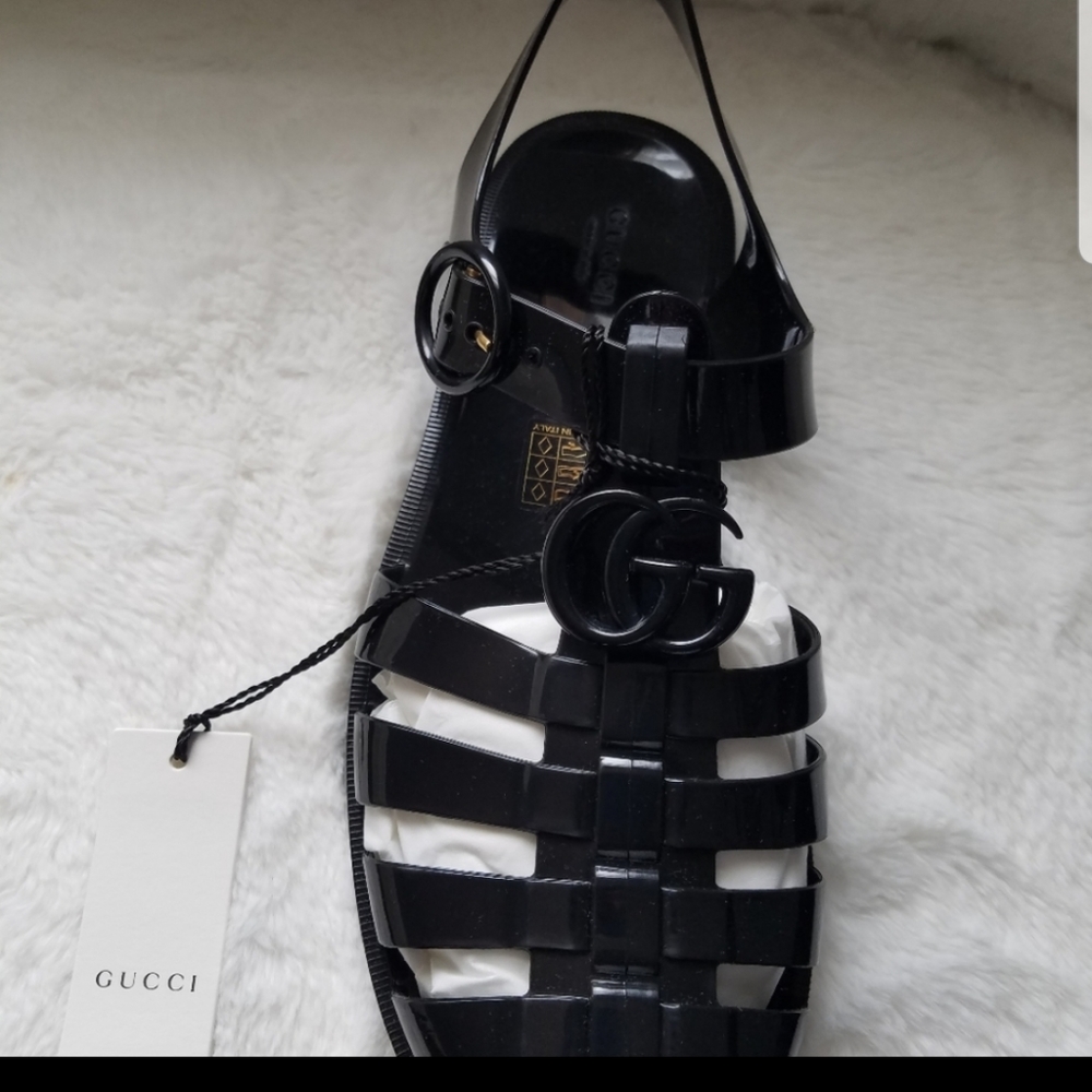 Gucci jelly sandal